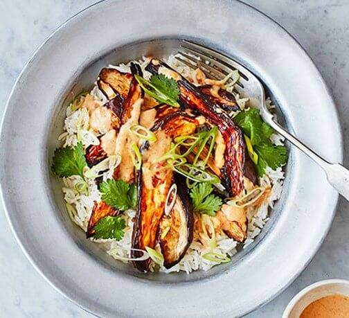 roasted aubergine with chilli peanut dressing 9f2ded0
