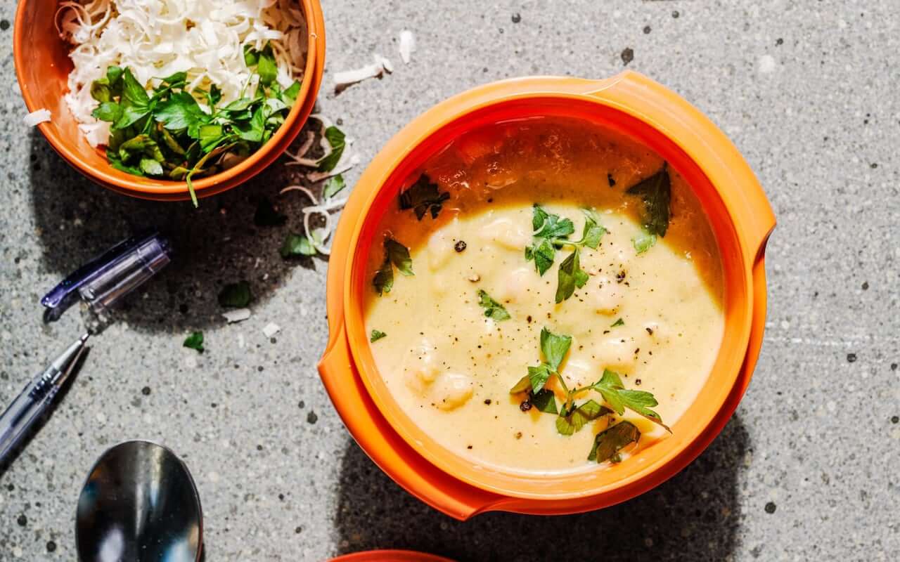 hh stella working lunch squash and white bean soup with sage and parmesan 001 trans nvbqzqnjv4bqhzan6yzg48wapd8yafttzlyif0n6j3wamrlrqv6l0bi