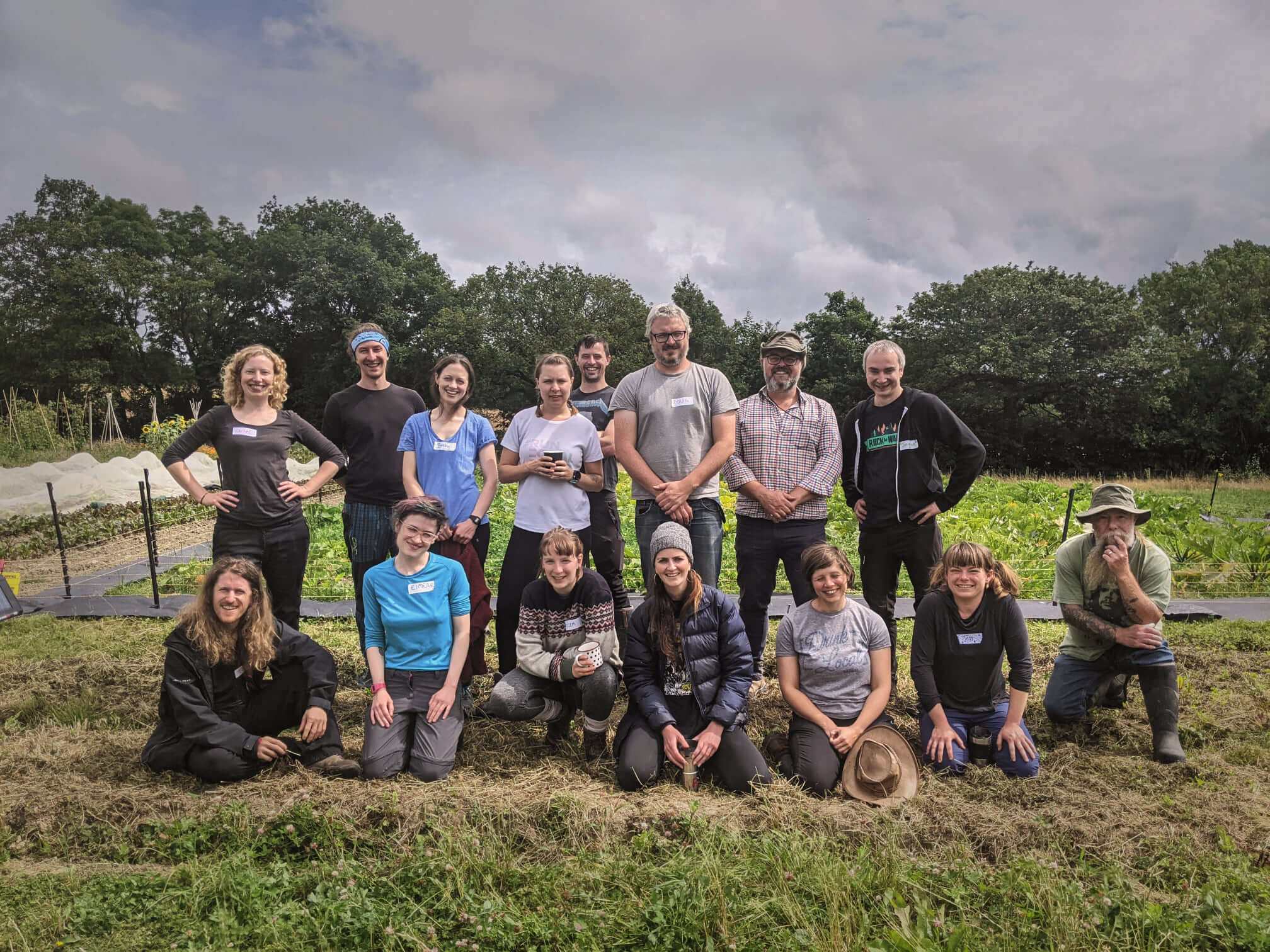 The Regather team at the Regather Farm
